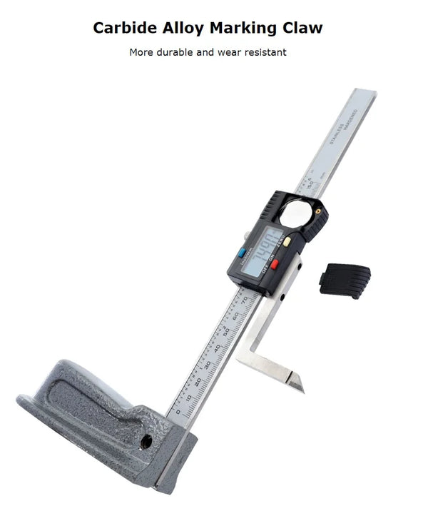 Digital Electronic Height Gauge 0-150mm 6 inch 0-150mm 0.01mm Electronic Stainless Steel Calipers Measuring Tools