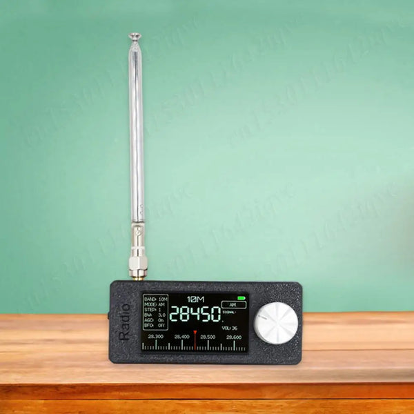 New SI4732 0.5-108mhz Pocket Mini Radio LSB USB AM FM All Band Radio Receiver with Antenna FM/AM Radio HF SW MW VHF Radio