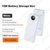 DIY Dual USB Type C Box 18650 Battery Power Case Digital Display for 8x18650 Battery Charging Outer Case QC3.0 PD22.5W Wireless