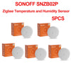 SONOFF SNZB-02P Zigbee Temperature and Humidity Sensor High Accuracy & Fast Refresh Zigbee 3.0 Compatible Comfort Alert eWelink