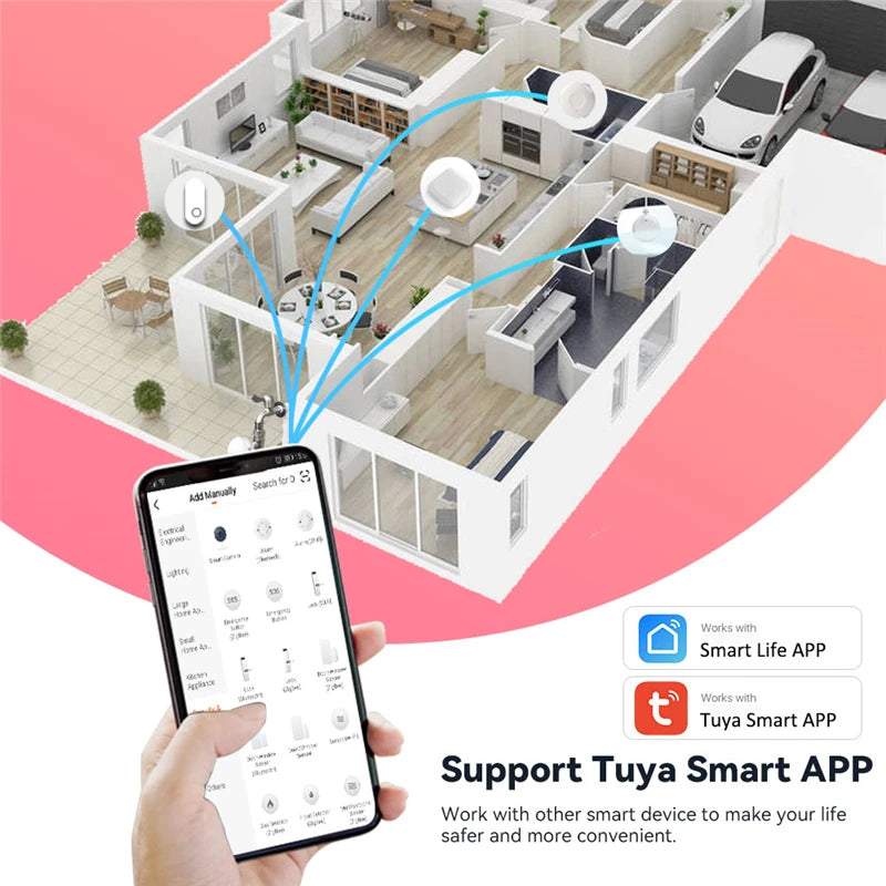 Tuya Smart WiFi 3MP IP Camera 1080P Security Automatic Tracking Motion Detecting Voice Intercom Indoor Baby Monitor