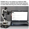 Yahboom DOFBOT SE Robotic Arm AI Vision Robot Virtual Machine Version 6DOF with ROS Python Programming For Windows Computer
