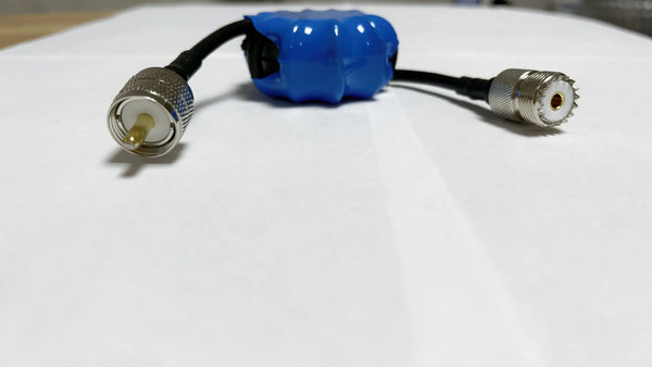 EM-25 Shortwave Choke Magnetic Ring 1.8-30MHz Suitable for HF Shortwave Radio To Suppress Common Mode Current Anti-interference