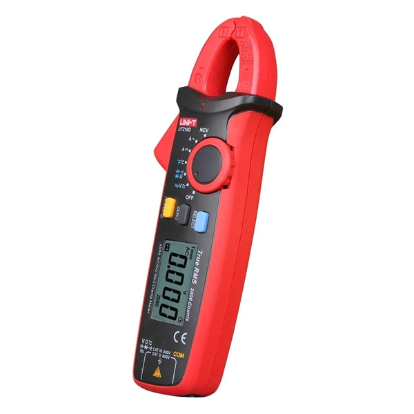 UNI-T UT210D Digital Clamp Meter True RMS Voltage Resistance Capacitance Multimeter Temperature Measure Auto Range Electrical