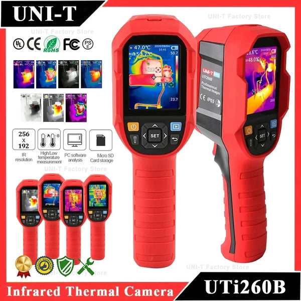 UTi260B  Handheld Thermal Camera Thermal Imager Infrared Thermographic Imaging for Heat Leak Inspection PCB Electric Repair