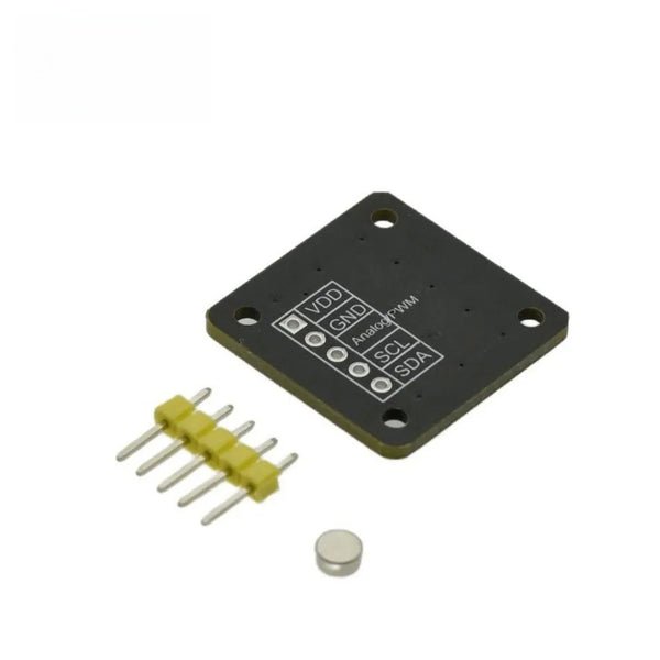 MT6701 Magnetic Encoder Magnetic Induction Angle Measurement Sensor Module 14bit High Precision Replacement AS5600
