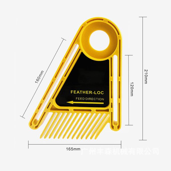 Double Feather Loc Board Featherboard Router Table Block Table Saw Push Block Woodworking Engraving Circular Saw for DIY Tools